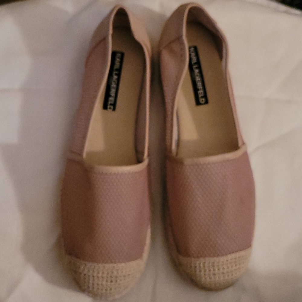 Nude Adila Leather Platform Espadrilles